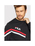 Fila Суитшърт Zeitz FAM0088 Черен Relaxed Fit - Pepit.bg