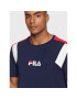 Fila Тишърт Bormio FAM0175 Тъмносин Regular Fit - Pepit.bg