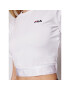 Fila Тишърт Caylin 688520 Бял Cropped Fit - Pepit.bg