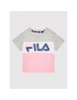 Fila Тишърт College FAK0063 Розов Regular Fit - Pepit.bg