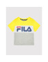 Fila Тишърт College FAK0063 Сив Regular Fit - Pepit.bg