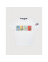 Fila Тишърт Lasel FAK0018 Бял Regular Fit - Pepit.bg