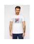 Fila Тишърт Sauts Tee 687989 Бял Regular Fit - Pepit.bg