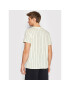 Fila Тишърт Tanum Pinstripe FAM0027 Жълт Regular Fit - Pepit.bg