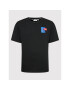 Fila Тишърт Trabzon FAM0005 Черен Regular Fit - Pepit.bg