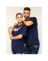 Fila Тишърт Unisex 681093 Тъмносин Regular Fit - Pepit.bg