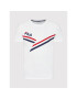 Fila Тишърт Znaim FAM0089 Бял Regular Fit - Pepit.bg