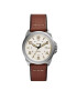 Fossil Часовник Bronson Three FS5919 Кафяв - Pepit.bg