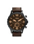 Fossil Часовник Nate JR1487 Кафяв - Pepit.bg