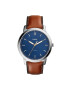 Fossil Часовник The Minimalist 3H FS5304 Кафяв - Pepit.bg