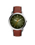 Fossil Часовник The Minimalist 3H FS5870 Кафяв - Pepit.bg