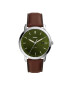 Fossil Часовник The Minimalist Solar FS5838 Кафяв - Pepit.bg