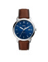 Fossil Часовник The Minimalist Solar FS5839 Кафяв - Pepit.bg