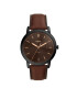 Fossil Часовник The Minimalist Solar FS5841 Кафяв - Pepit.bg