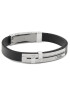 Fossil Гривна Classic Bracelet JF85096040 Черен - Pepit.bg