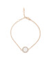 Fossil Гривна Classic White JF02662791 Златист - Pepit.bg