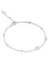 Fossil Гривна Glitz By The Yard JFS00452040 Сребрист - Pepit.bg