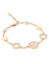 Fossil Гривна Pink Mop JF01739791 Златист - Pepit.bg
