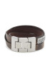 Fossil Гривна Vintage Casual JF03188040 Кафяв - Pepit.bg