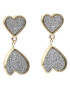 Fossil Обици Paper Glitz JF03939710 Златист - Pepit.bg