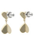 Fossil Обици Paper Glitz JF03939710 Златист - Pepit.bg