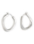 Fossil Обици Twist JF01144040 Сребрист - Pepit.bg