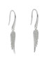 Fossil Обици Wings JFS00533040 Сребрист - Pepit.bg