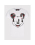 Fracomina Тишърт DISNEY FD22ST3054J401N5 Бял Regular Fit - Pepit.bg