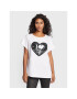 Fracomina Тишърт FR22WT3034J401N5 Бял Regular Fit - Pepit.bg