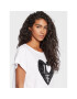 Fracomina Тишърт FR22WT3034J401N5 Бял Regular Fit - Pepit.bg