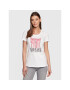 Fracomina Тишърт FR23ST3014J40109 Бял Regular Fit - Pepit.bg