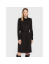 Fransa Ежедневна рокля Frann 20611250 Черен Regular Fit - Pepit.bg