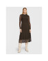 Fransa Ежедневна рокля Frmesh 20611253 Кафяв Regular Fit - Pepit.bg