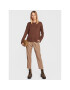 Fransa Пуловер Alma 20611140 Кафяв Loose Fit - Pepit.bg