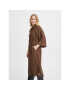 Fransa Рокля тип риза 20612435 Кафяв Relaxed Fit - Pepit.bg