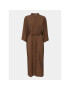 Fransa Рокля тип риза 20612435 Кафяв Relaxed Fit - Pepit.bg