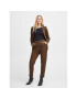 Fransa Текстилни панталони 20610972 Кафяв Regular Fit - Pepit.bg