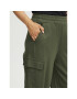 Fransa Текстилни панталони 20612726 Зелен Regular Fit - Pepit.bg