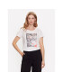 Fransa Тишърт 20611872 Бял Regular Fit - Pepit.bg