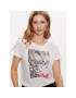 Fransa Тишърт 20611872 Бял Regular Fit - Pepit.bg