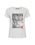 Fransa Тишърт 20611872 Бял Regular Fit - Pepit.bg