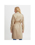 Fransa Тренч 20611623 Кафяв Regular Fit - Pepit.bg