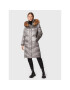 Frieda & Freddies Пухено яке 8870C Сребрист Regular Fit - Pepit.bg