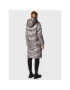 Frieda & Freddies Пухено яке 8870C Сребрист Regular Fit - Pepit.bg