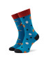 Funny Socks Дълги чорапи unisex Fox SM1/10 Син - Pepit.bg