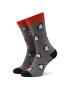Funny Socks Дълги чорапи unisex Penguin SM1/09 Сив - Pepit.bg
