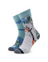 Funny Socks Дълги чорапи unisex Ski Jumping SM1/18 Син - Pepit.bg