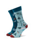 Funny Socks Дълги чорапи unisex Ski SM1/06 Син - Pepit.bg