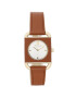 Furla Часовник Arco Square Кафяв - Pepit.bg