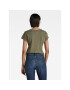 G-Star Raw Тишърт D21314-B059-B681 Зелен Slim Fit - Pepit.bg